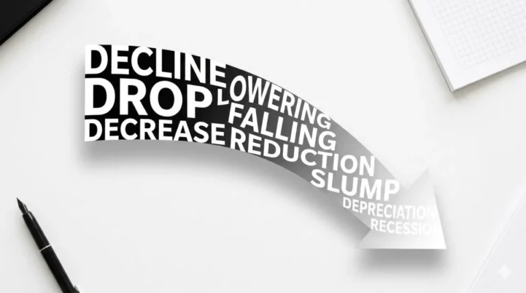 Synonyms for Decline