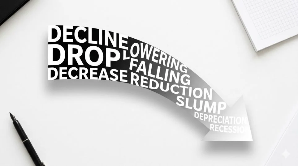 Synonyms for Decline