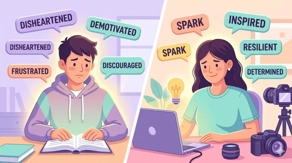 Synonyms for Discouraged