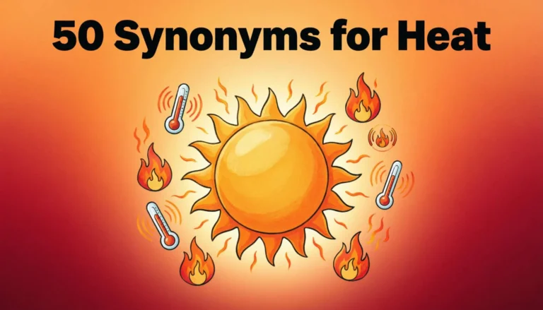 Synonyms for Heat