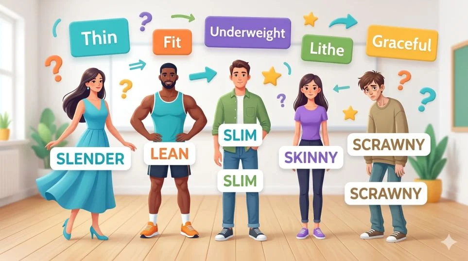 Synonyms for Skinny