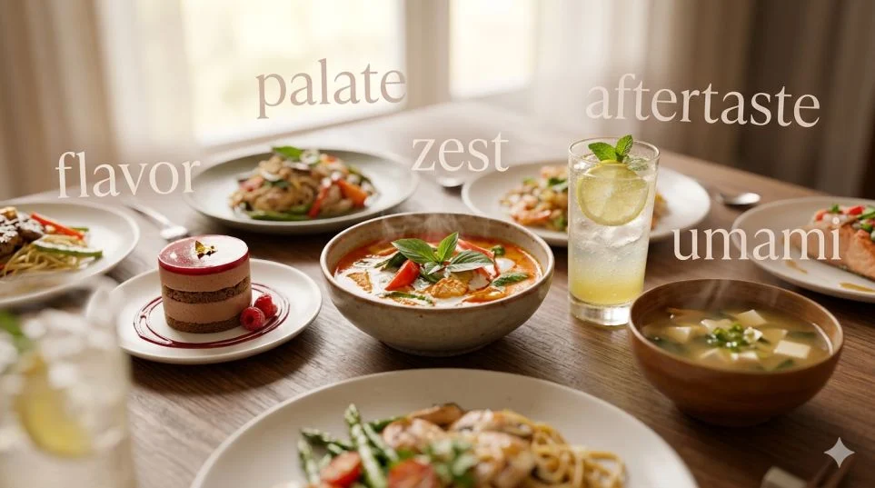 Synonyms for Taste