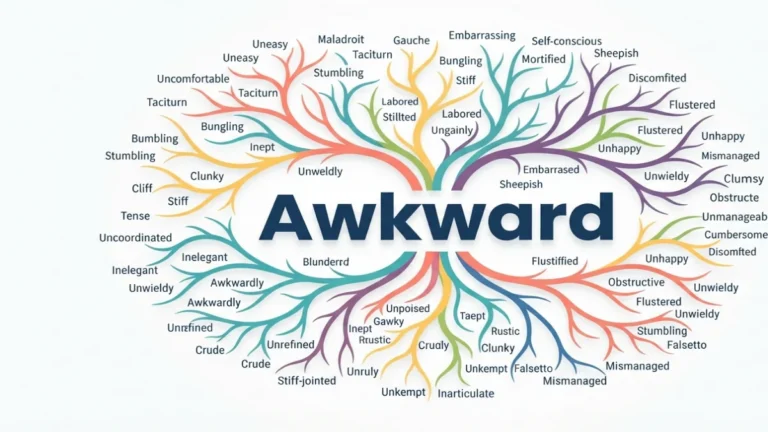 Synonyms for Awkward