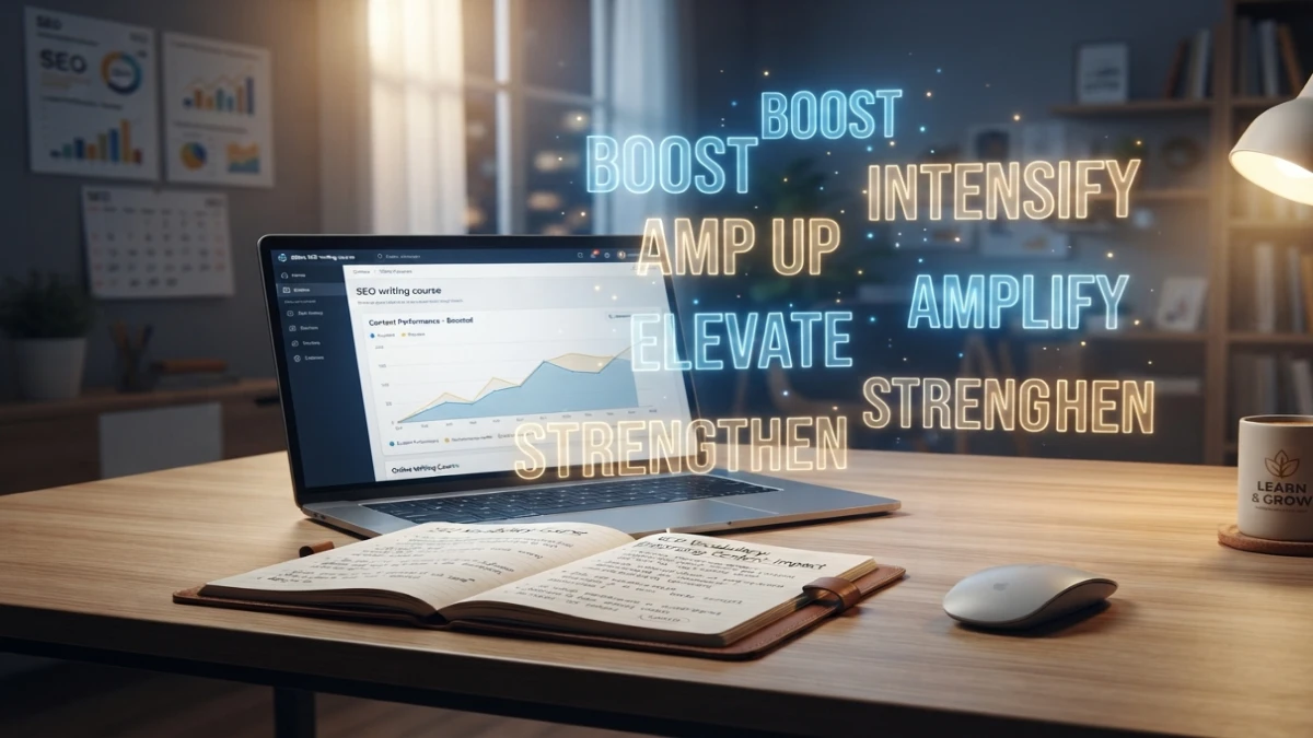 Amp Up Synonyms