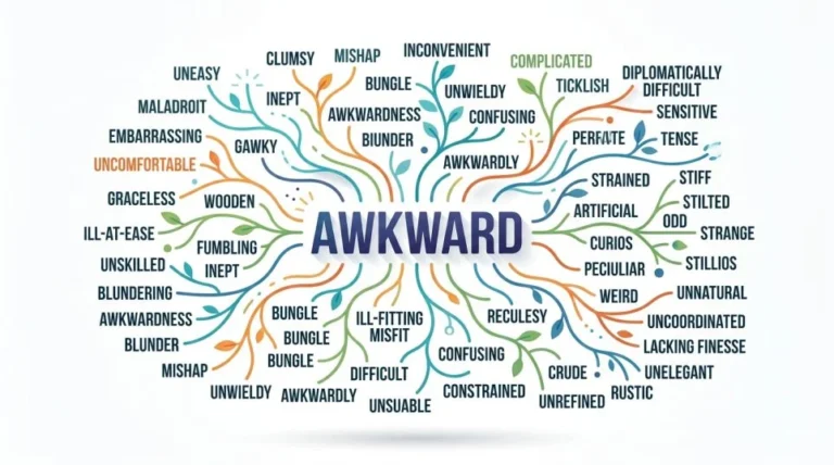 Synonyms for Awkward