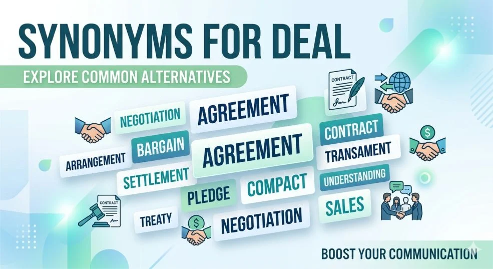 Synonyms for Deal