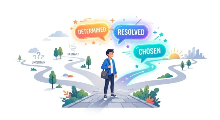 Synonyms for Decided