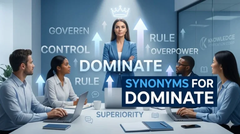 Synonyms for Dominate
