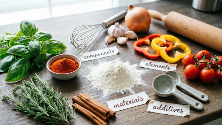 Synonyms for Ingredients