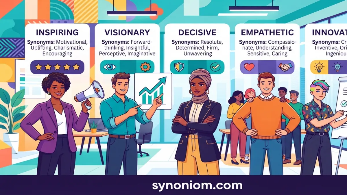 Synonyms for Leading
