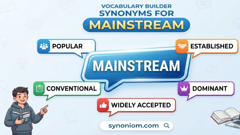 Synonyms for Mainstream