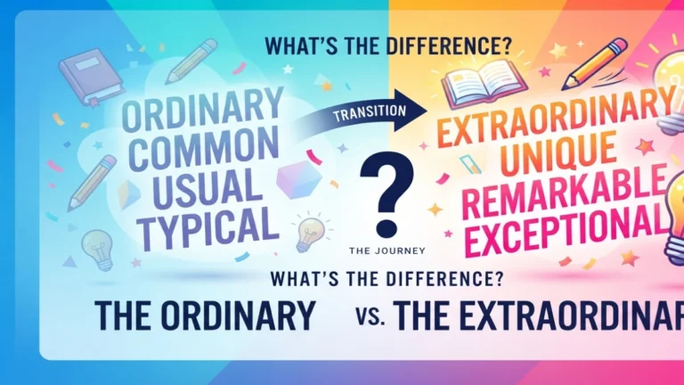 Synonyms for Ordinary