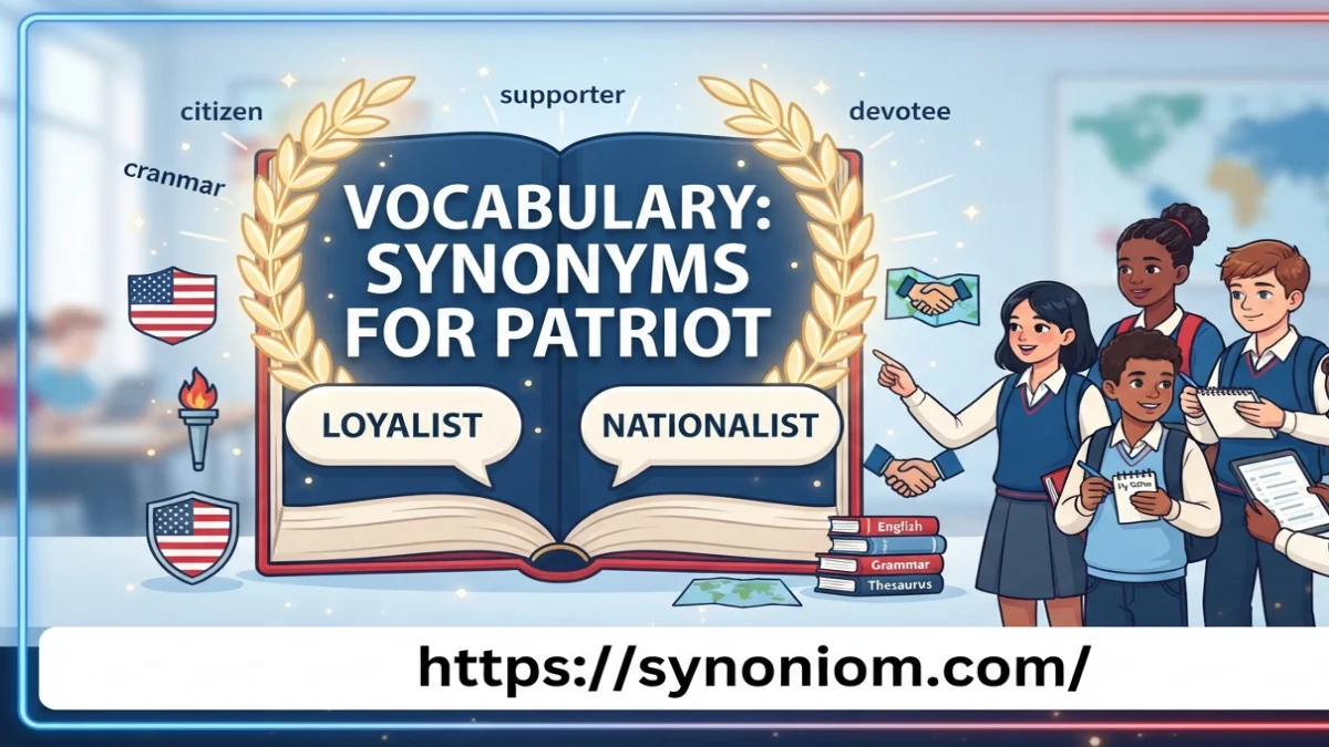Synonyms for Patriot