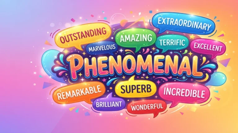 Synonyms for Phenomenal