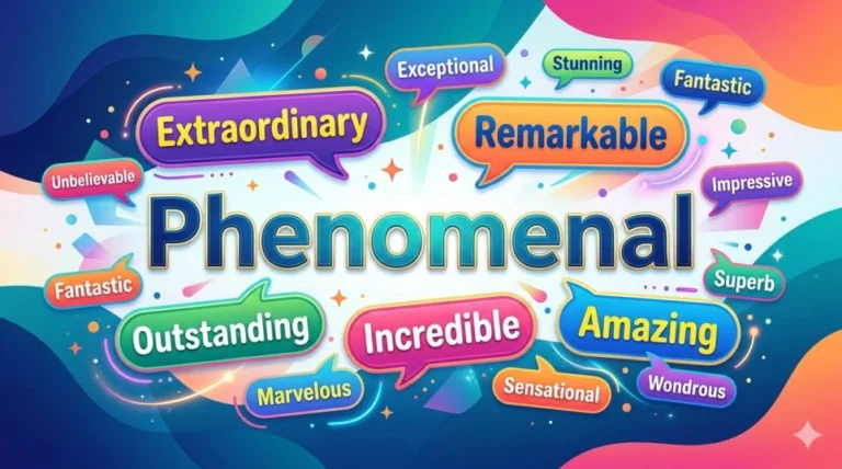 Synonyms for Phenomenal