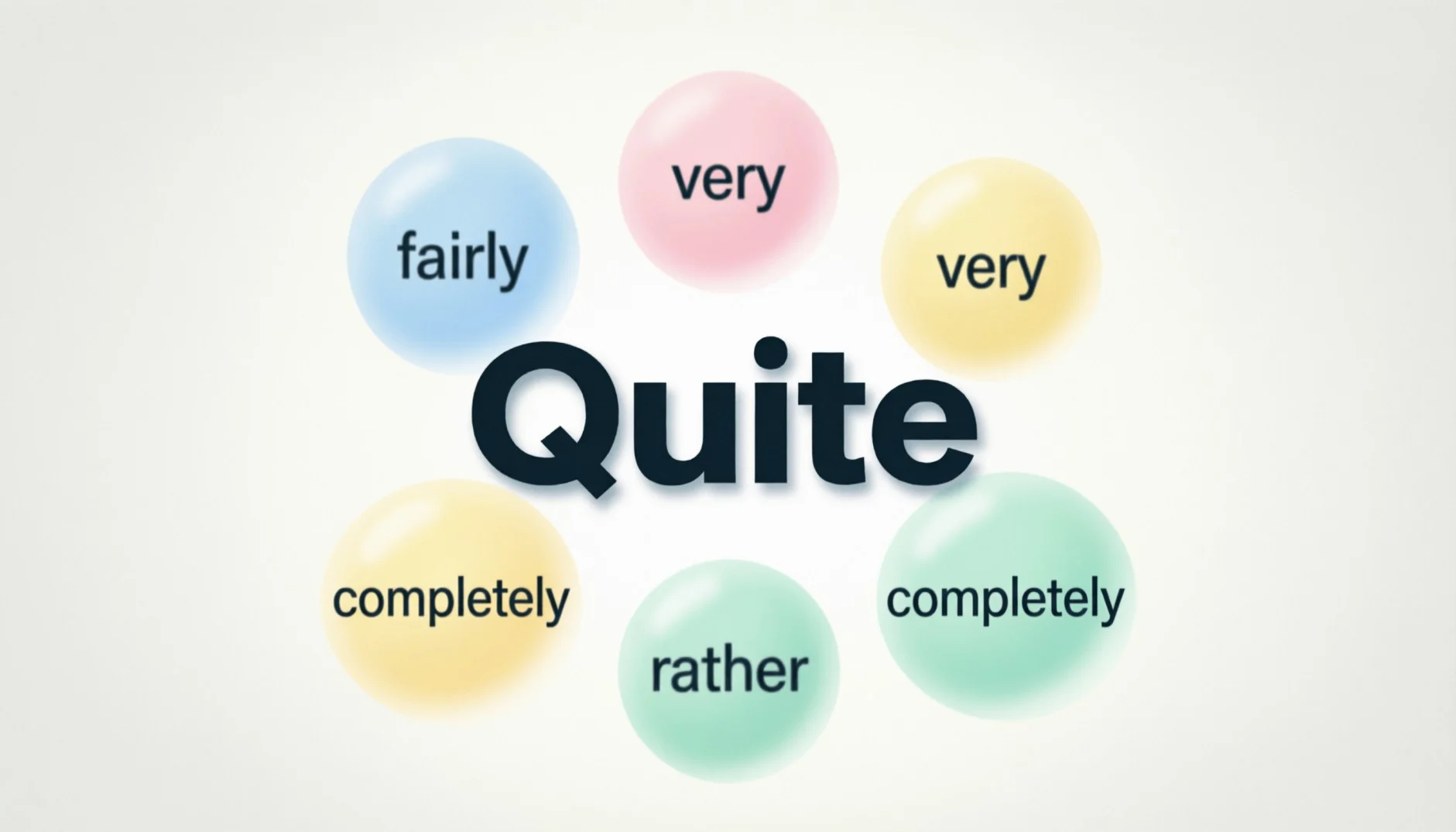 Synonyms for Quite