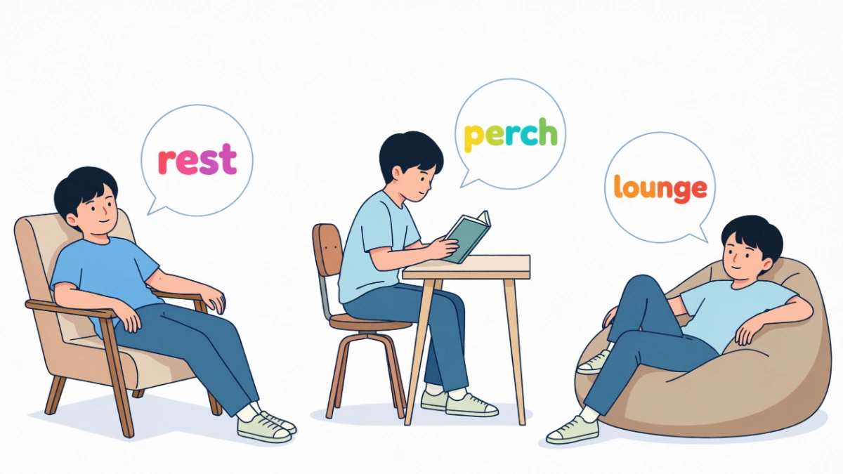 Synonyms for Sit
