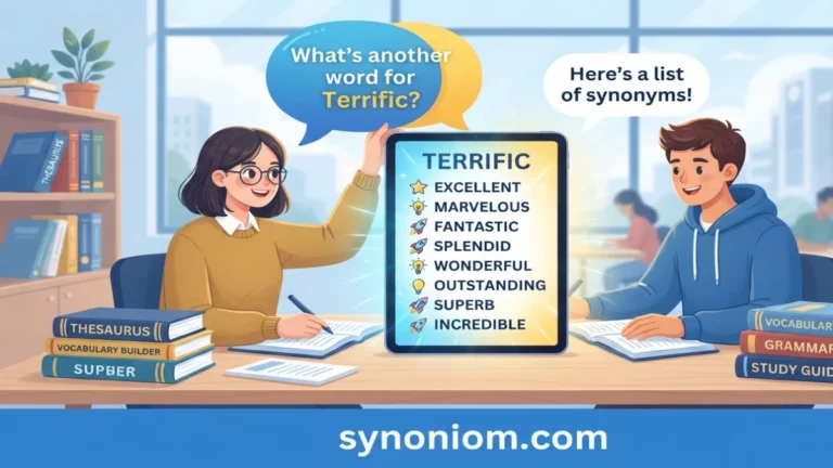 Synonyms for Terrific