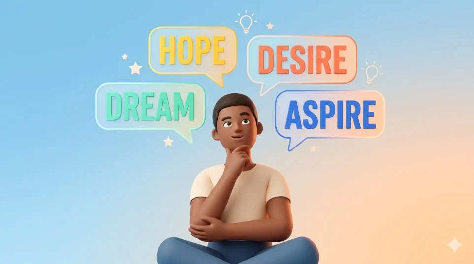 Synonyms for Wish