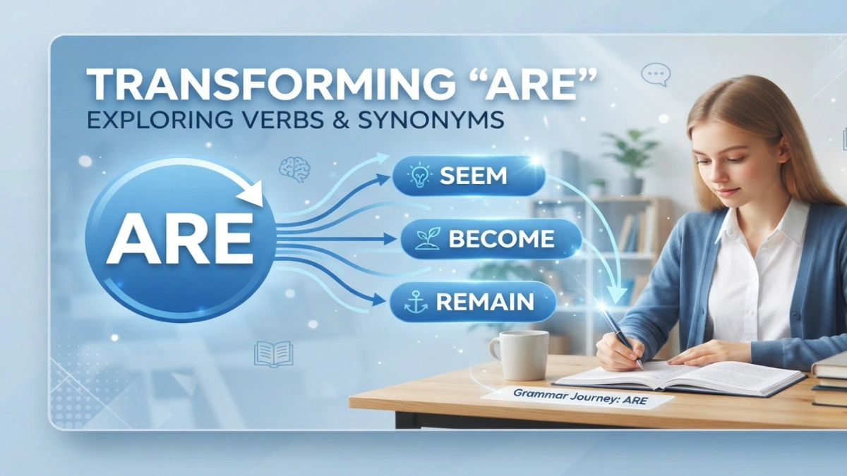 synonyms of Are