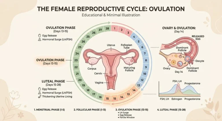 Synonyms of Ovulating