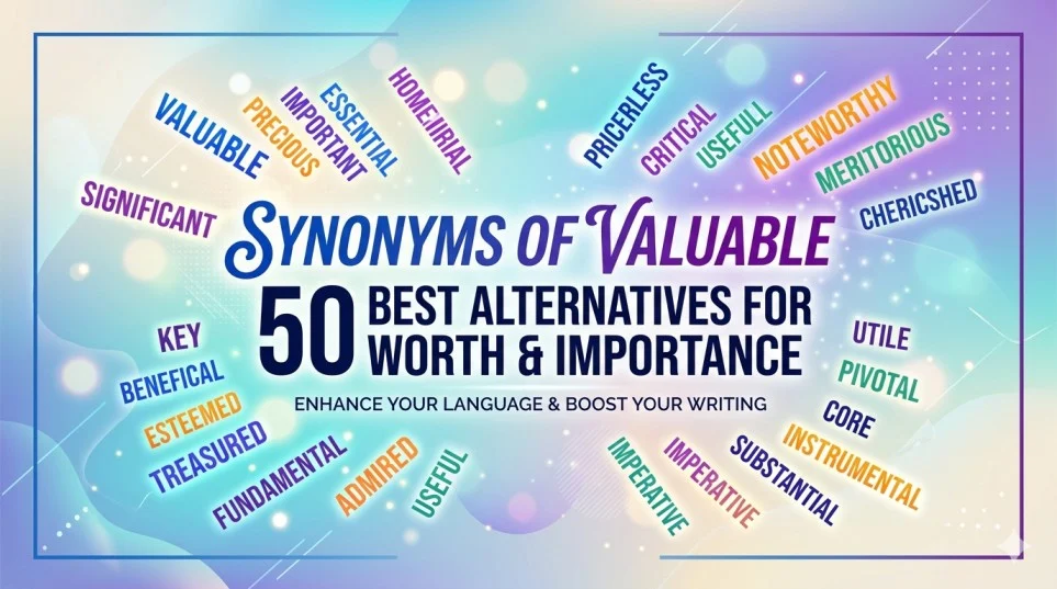 Synonyms of Valuable