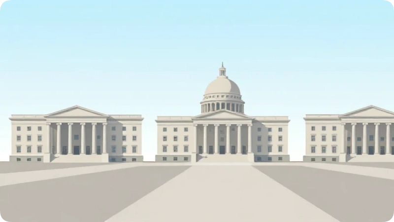 Executive vs. Legislative vs. Judicial Branch