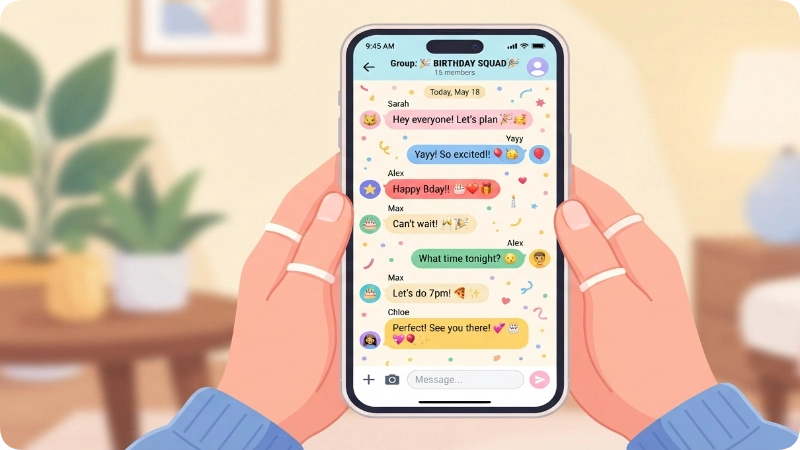 HB in Texting and Social Media