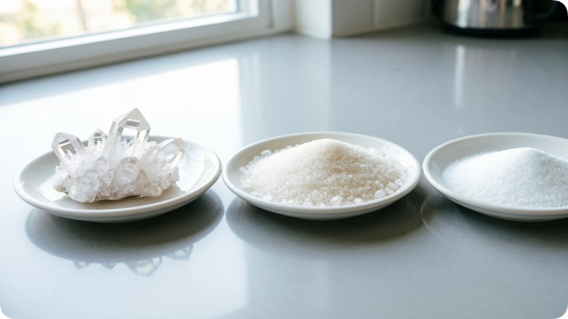 Meth vs. Similar Looking Substances