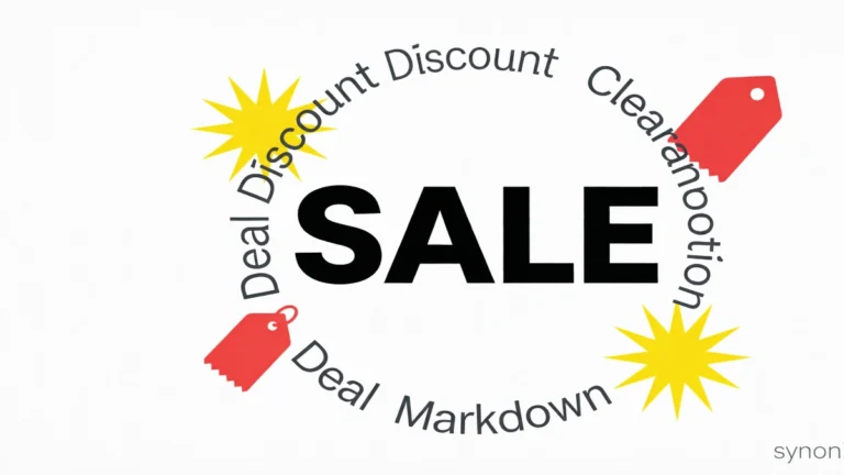 Synonyms for "Sale"