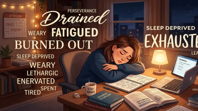 Synonyms for Exhausted