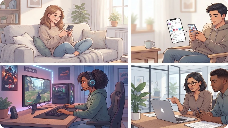 How People Use STFU in Different Contexts