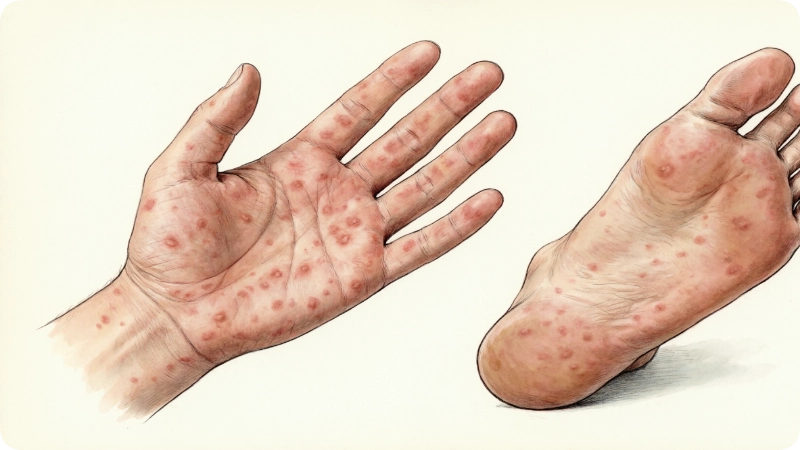 Secondary Syphilis: The Rash Stage
